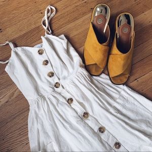 SOLD White Summer Dress